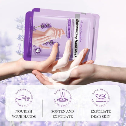 12 Pack Lavender Face,hand & foot masks, Restore and Moisturize Dry Skin,sel-care gift for women,skincare spa set,4 Face 4 Hand 4 Foot