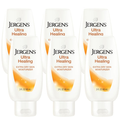 Jergens Ultra Healing Body Lotion, Moisturizer for Dry Skin, 1 fl oz, 24 pk