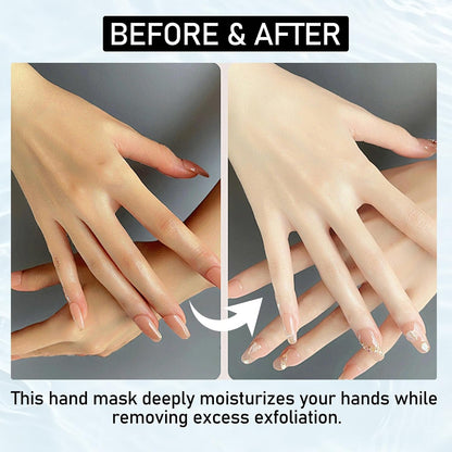 6PCS Moisturizing Hand Masks,Deep Nourishing Hand Gloves,Hydrating Hand Mask for Dry Cracked Hands,Soft and Smooth Touch Hands,Self Care Gifts for Women