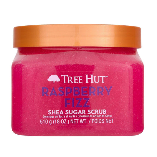 Tree Hut Body Scrub, Raspberry Fizz, 18 Oz