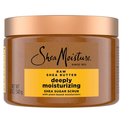 SheaMoisture Shea Sugar Body Scrub Raw Shea Butter 12 FO