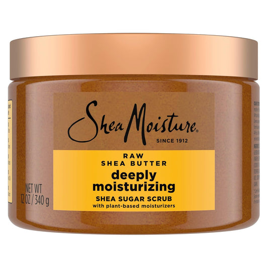 SheaMoisture Shea Sugar Body Scrub Raw Shea Butter 12 FO