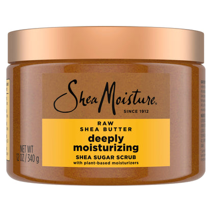 SheaMoisture Shea Sugar Body Scrub Raw Shea Butter 12 FO