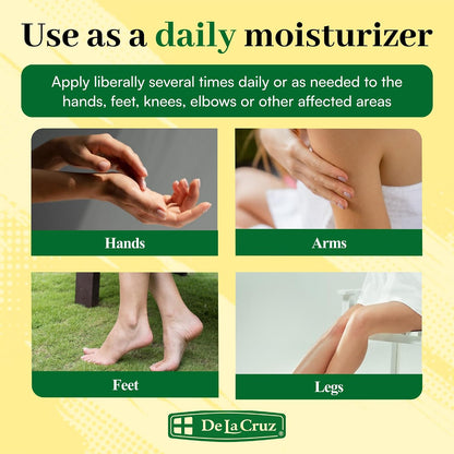 De La Cruz Arnica Salve Body Moisturizer Dry & Cracked Skin 5.5 oz (156 g)
