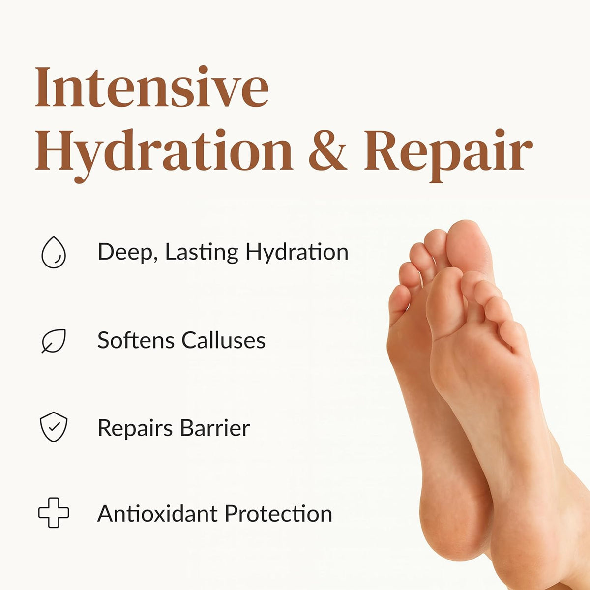 Epielle Hydrating Hand & Foot Masks, Relieve and Soften Dry, Overworked Skin, Self Care Gifts for Women, Spa Kit, 6 Moisturizing Gloves & 6 Moisturizing Socks