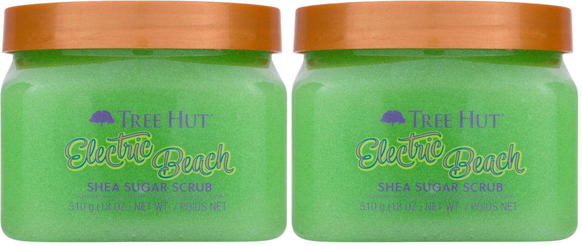 Tree Hut Body Scrub, Santal Haze, 18 Oz