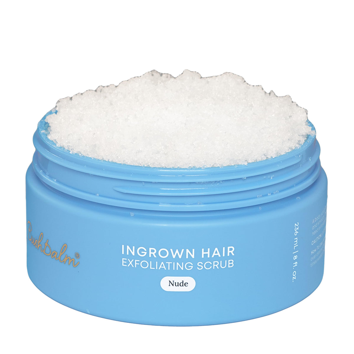 Bushbalm Ingrown Hair Exfoliating Body Scrub - Vanilla Tangerine, 236ml