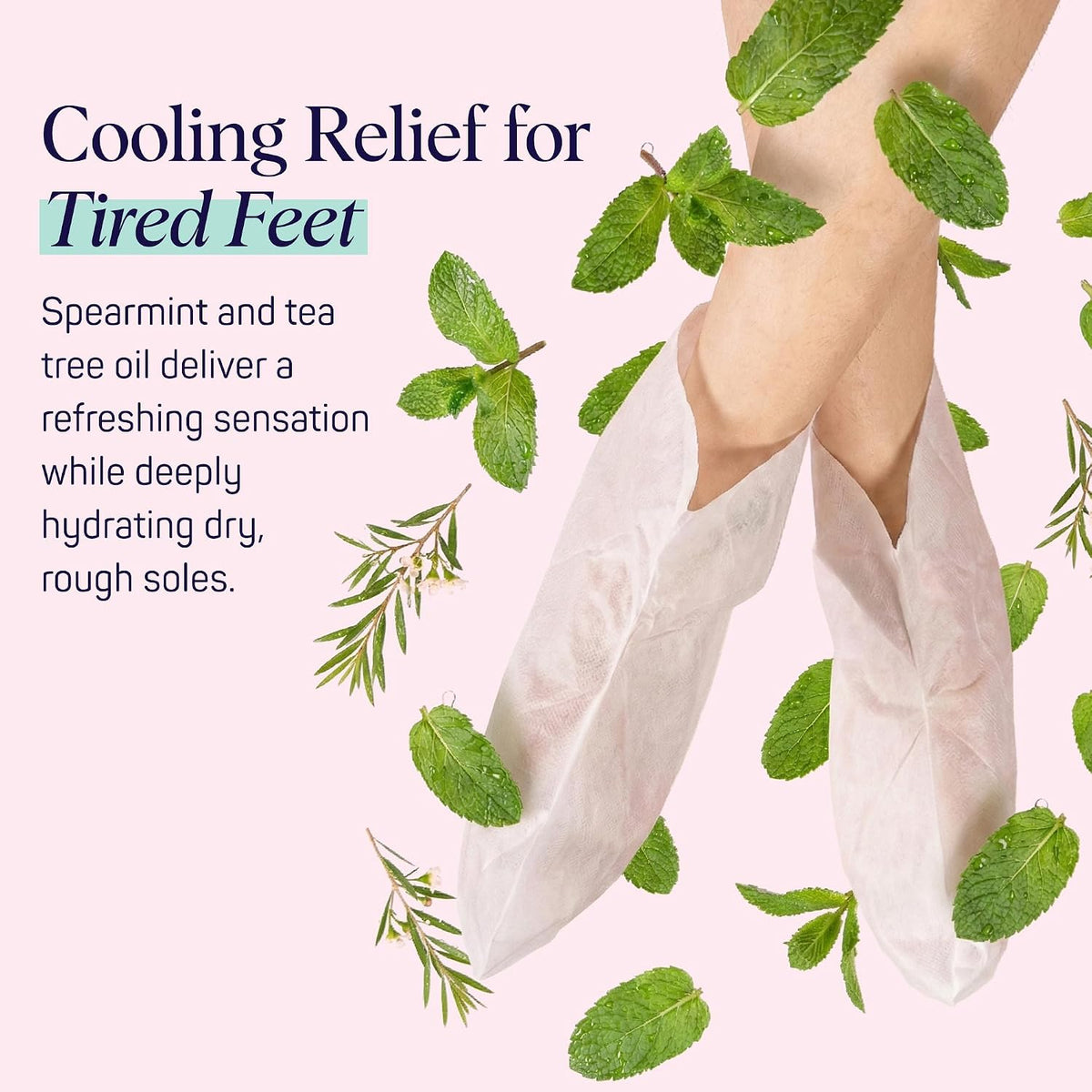 SpaLife Moisturizing Hand Gloves & Foot Mask Socks | Korean Skincare Set for Dry Cracked Hands & Dry Cracked Feet Callus Remover Alternative | Self Care Gifts for Women | 4 Hand, 4 Foot