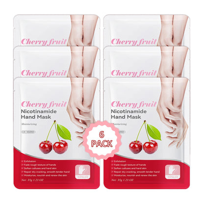 Hand Masks Moisturizing Gloves,12 Pairs Hydrating Hand Peel Masks Gift Set for Dry Cracked Hands Care,Long-lasting and Non-greasy Hand Moisturizer Gloves for Women