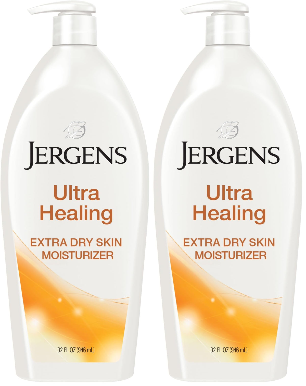 Jergens Ultra Healing Body Lotion, Moisturizer for Dry Skin, 1 fl oz, 24 pk