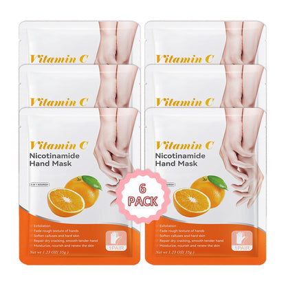 Hand Masks Moisturizing Gloves,12 Pairs Hydrating Hand Peel Masks Gift Set for Dry Cracked Hands Care,Long-lasting and Non-greasy Hand Moisturizer Gloves for Women
