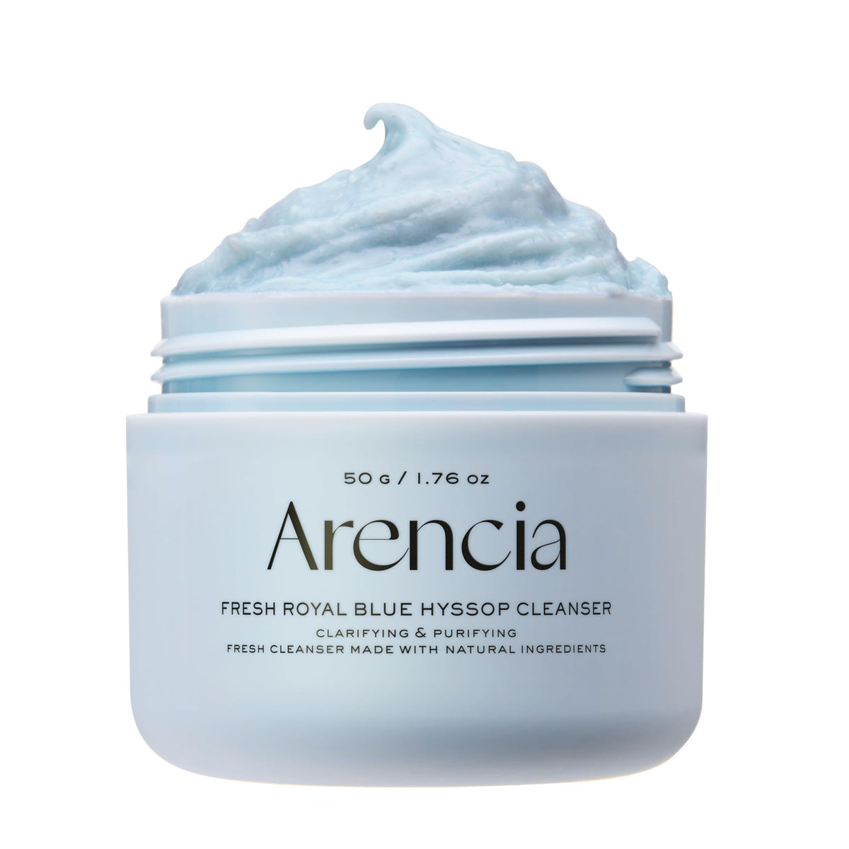Arencia Korean Rice Mochi Face Cleanser - Face Wash, Gentle Scrub All in One for Deep Cleansing, Moisturizing, Pore Minimizing with Rice Water & Green Tea (4.23oz)