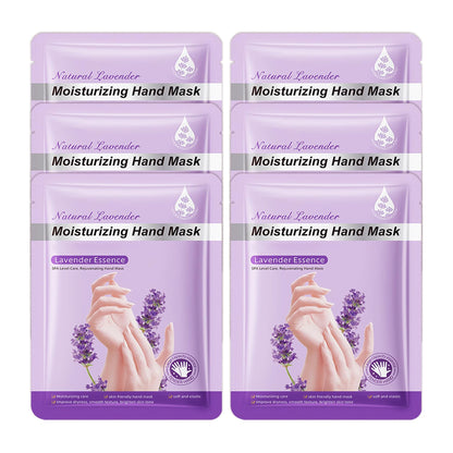 Hand Masks Moisturizing Gloves,12 Pairs Hydrating Hand Peel Masks Gift Set for Dry Cracked Hands Care,Long-lasting and Non-greasy Hand Moisturizer Gloves for Women