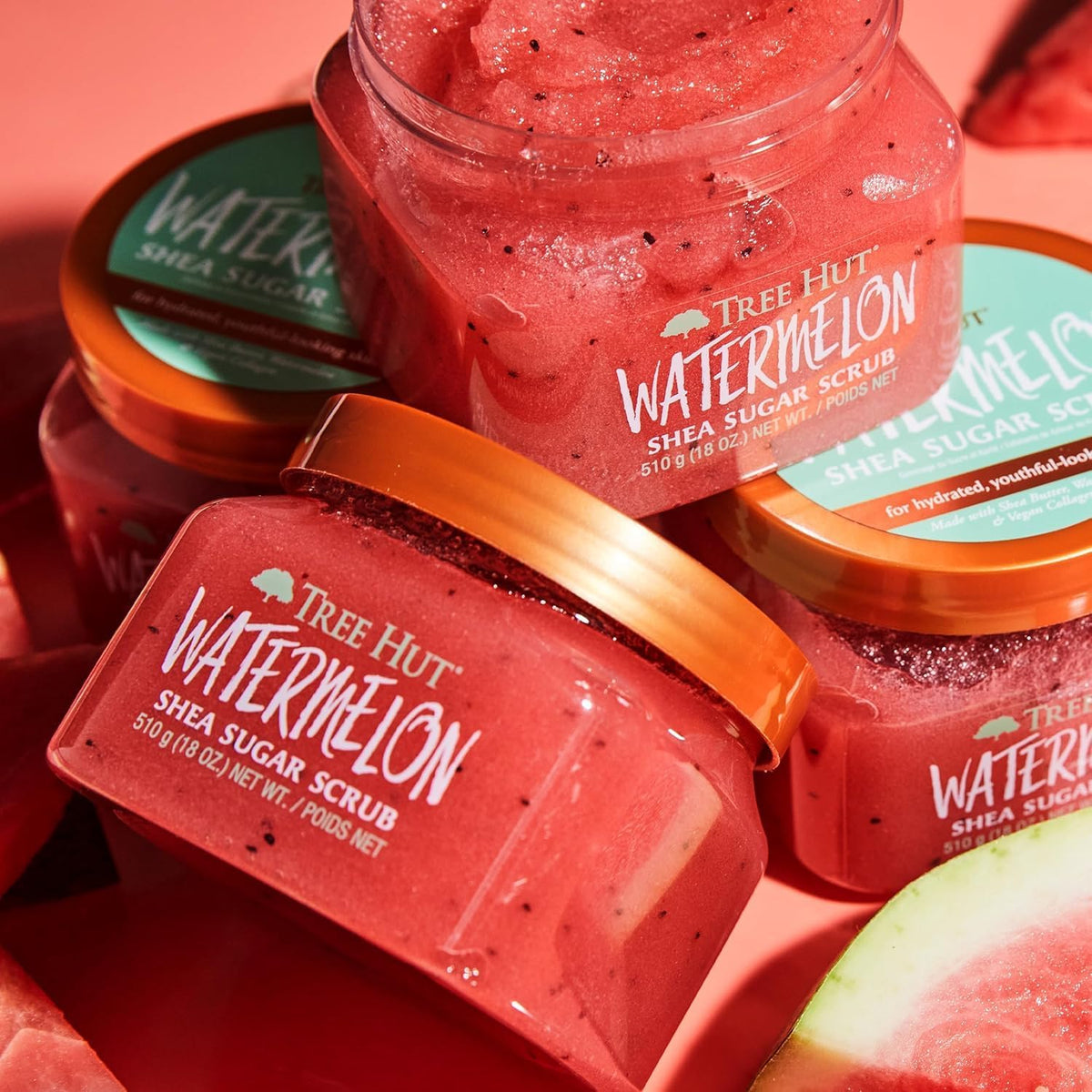 Tree Hut Body Scrub, Watermelon, 18 Oz