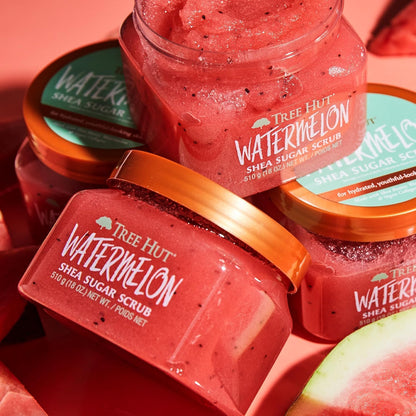 Tree Hut Body Scrub, Watermelon, 18 Oz