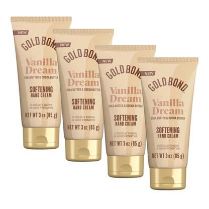 Gold Bond Citrus Pop Glowing Hand Cream Set, Citrus Pop Scent, 3 oz, 4 pk