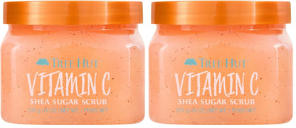Tree Hut Body Scrub, Vitamin C, 18 Oz