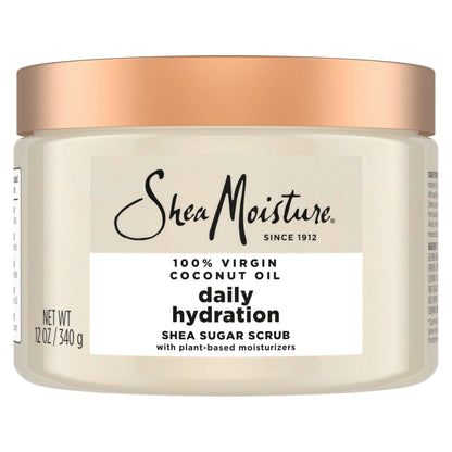SheaMoisture Shea Sugar Body Scrub Manuka Honey Oatmeal 12 oz