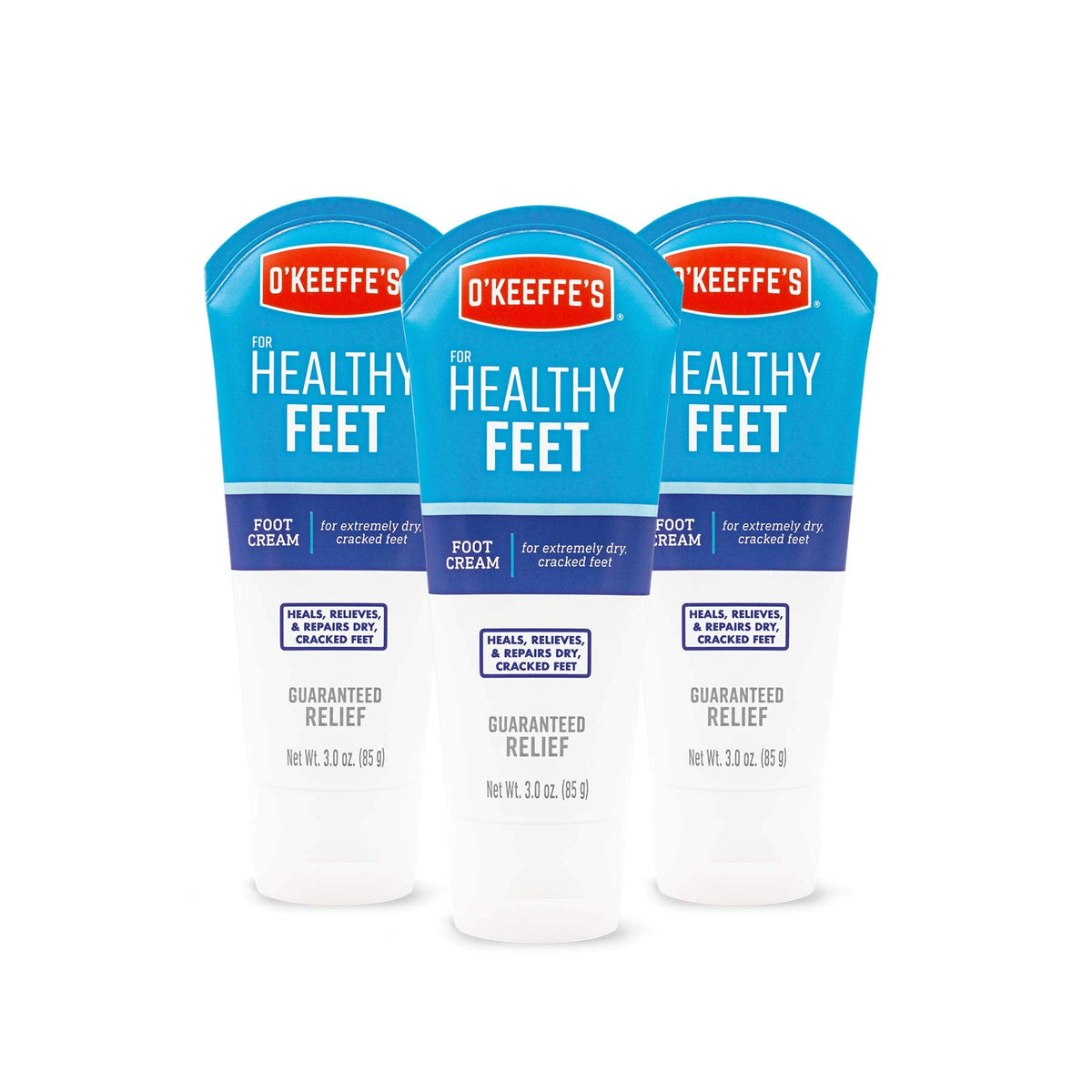 OKeeffes for Healthy Feet Foot Cream, 6.4 oz Jar, 2-Pack, Non-Greasy