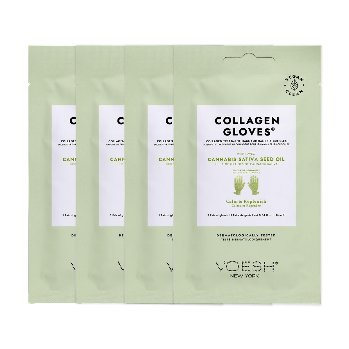 VOESH Collagen Gloves, Vegan Hand Masks, Moisturizing Hand Mask, Lotion Gloves, Hydrating Gloves, Hand Care, Spa Manicure Gloves, Dry Hand Treatment