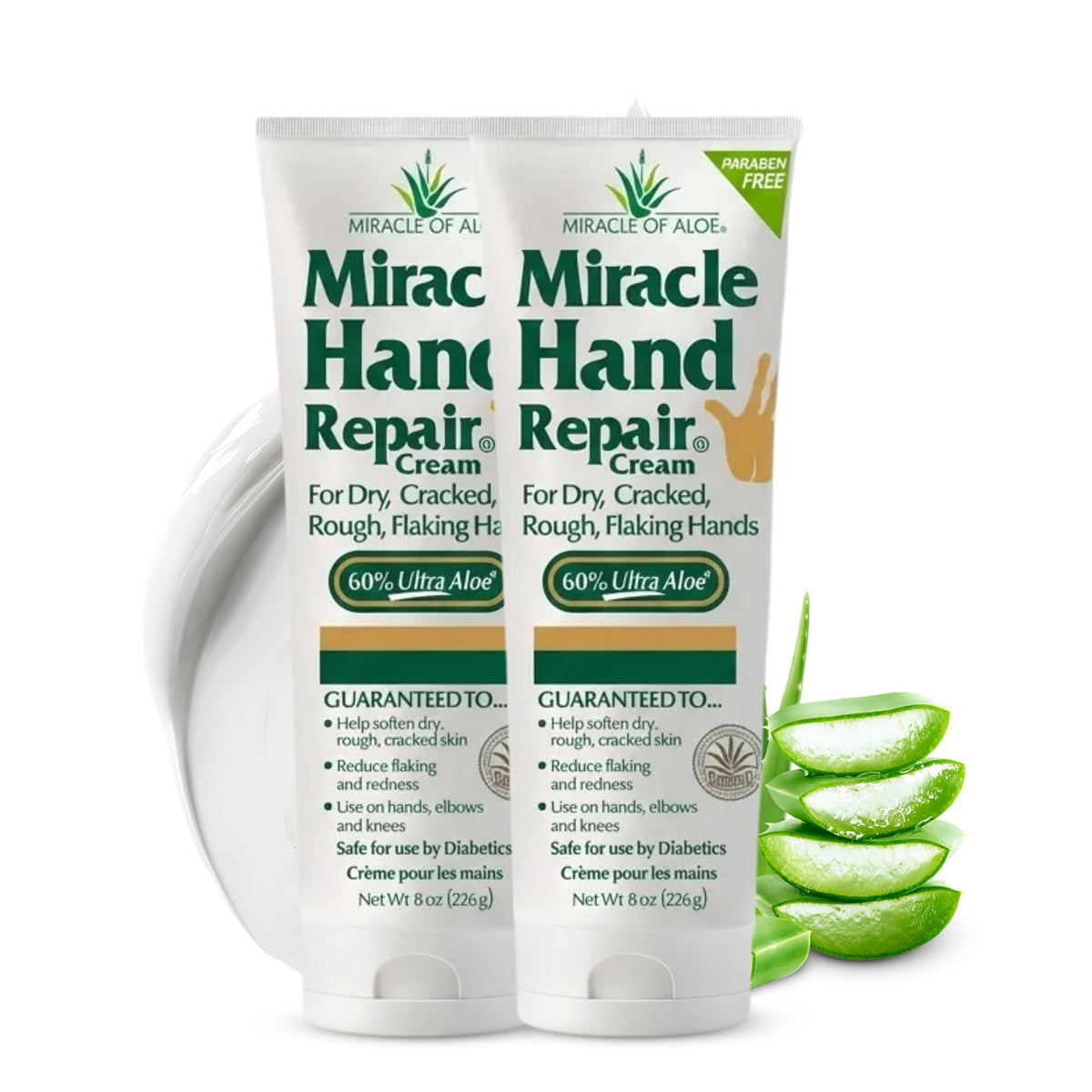 Miracle Hand Repair Cream, Hand Cream For Dry Cracked Hands, 1 Oz, 3 Pack