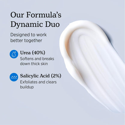 NUVADERMIS Urea Cream 40 Percent for Feet Maximum Strength, 5.3 oz