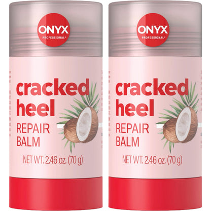 Onyx Professional Cracked Heel Treatment, Repairs Dry Heels, Coconut, 1 pk