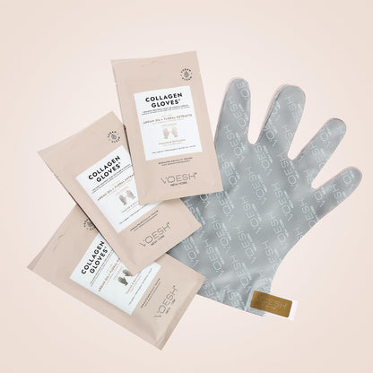 VOESH Collagen Gloves, Vegan Hand Masks, Moisturizing Hand Mask, Lotion Gloves, Hydrating Gloves, Hand Care, Spa Manicure Gloves, Dry Hand Treatment