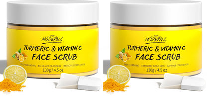 Vitamin C Turmeric Face Scrub Facial Scrub Exfoliating Dark Spot Exfoliator