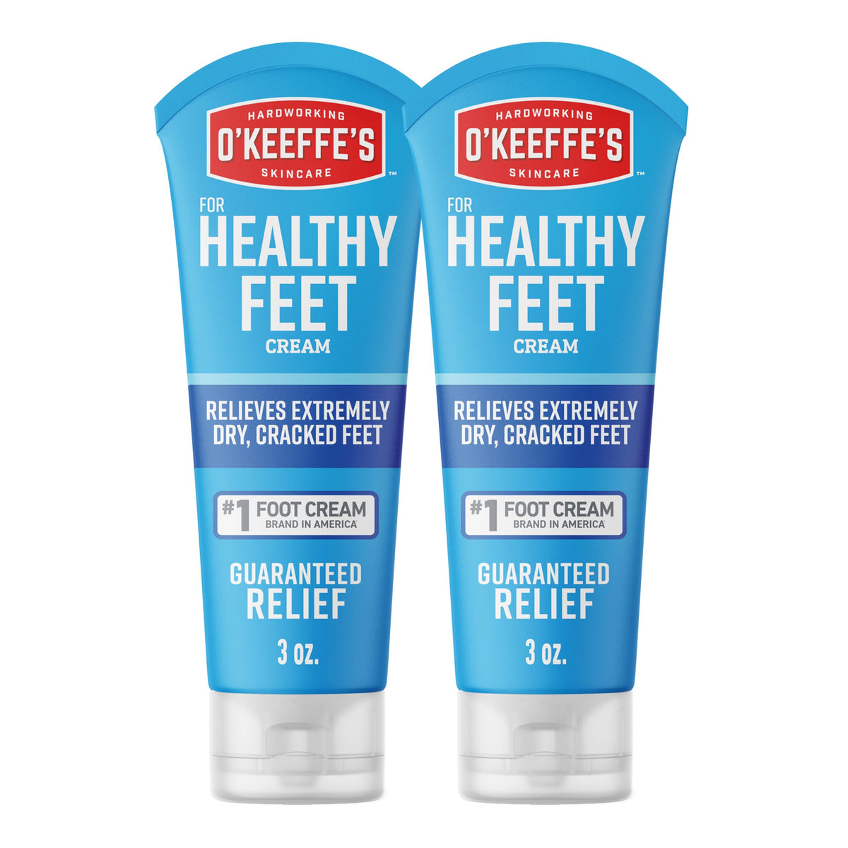 OKeeffes Healthy Feet Cream, For Extremely Dry Feet, 3 oz Travel Tube