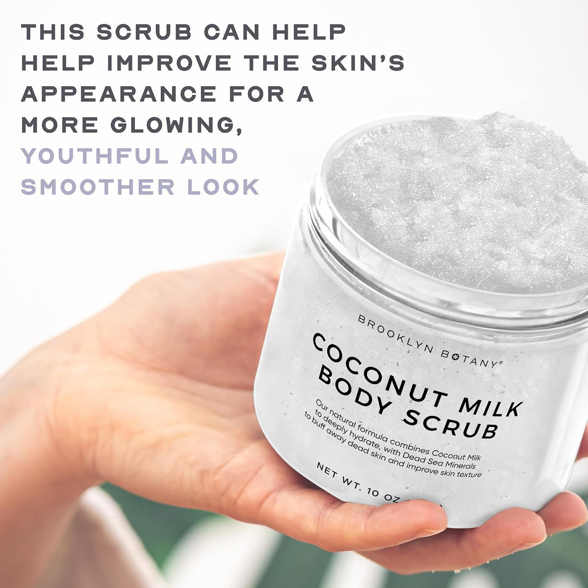 Brooklyn Botany Coconut Milk Body Scrub - 10 oz