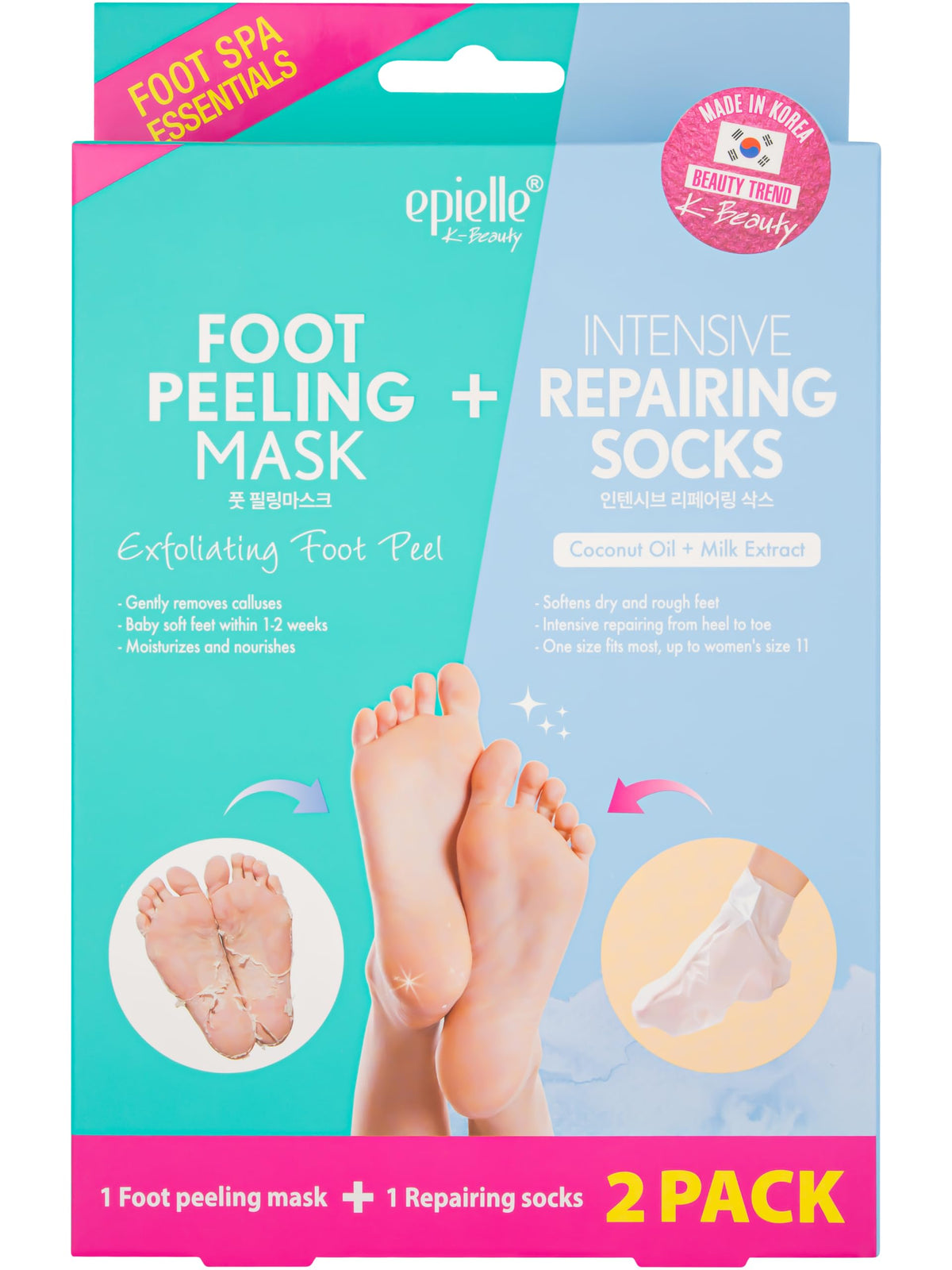 Epielle Nourishing Hand Mask 6 Pairs, Repair and Soften with Hemp & Rosemary Extract, Deep Moisturizing Gloves for Dry, Cracked Hands, Self Care Gifts for Women, Spa Kit