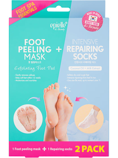 Epielle Nourishing Hand Mask 6 Pairs, Repair and Soften with Hemp & Rosemary Extract, Deep Moisturizing Gloves for Dry, Cracked Hands, Self Care Gifts for Women, Spa Kit