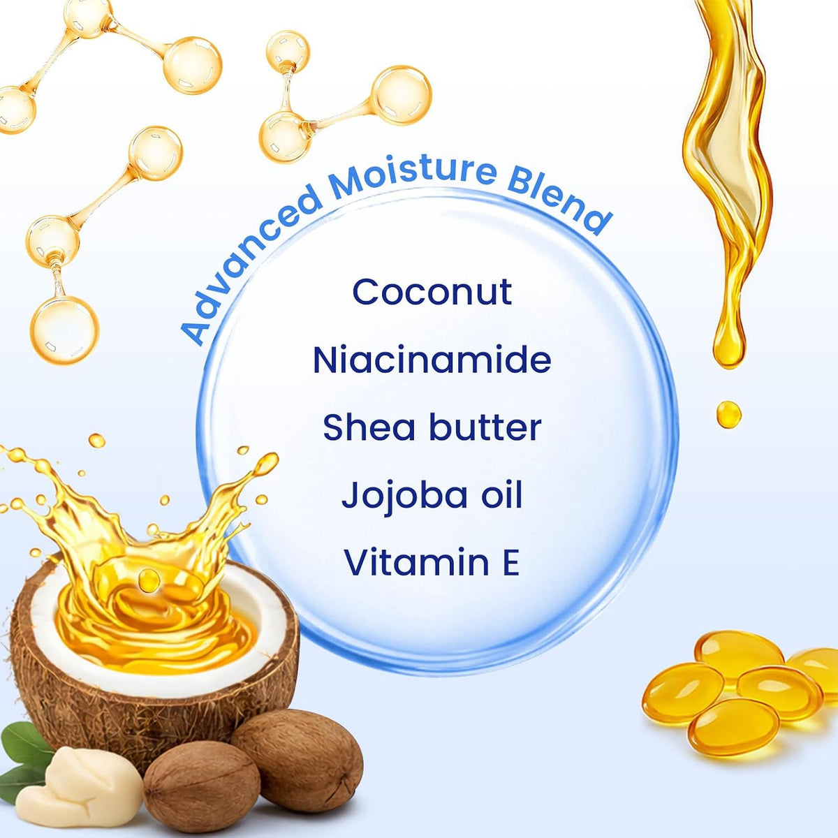 Hand Mask Gloves for Dry Cracked Hands with Coconut and Shea Butter