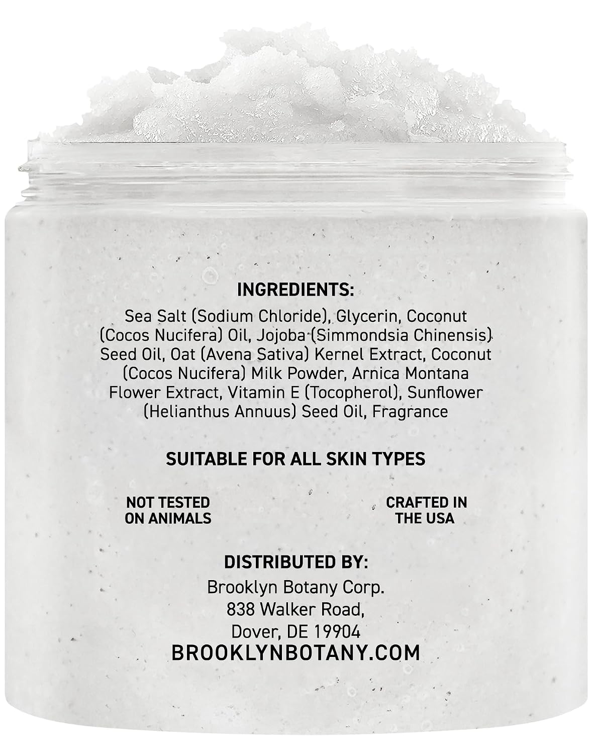 Brooklyn Botany Coconut Milk Body Scrub - 10 oz