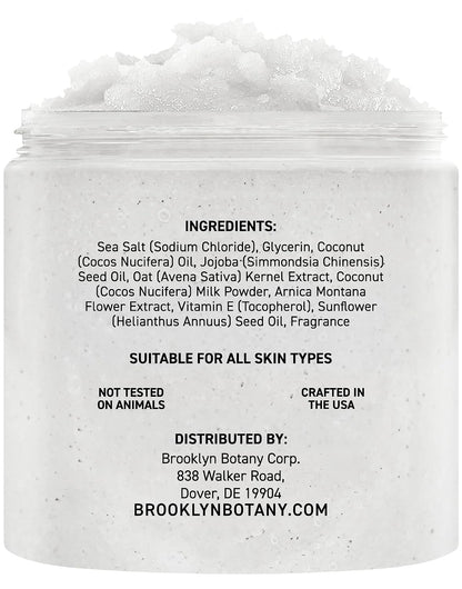 Brooklyn Botany Coconut Milk Body Scrub - 10 oz