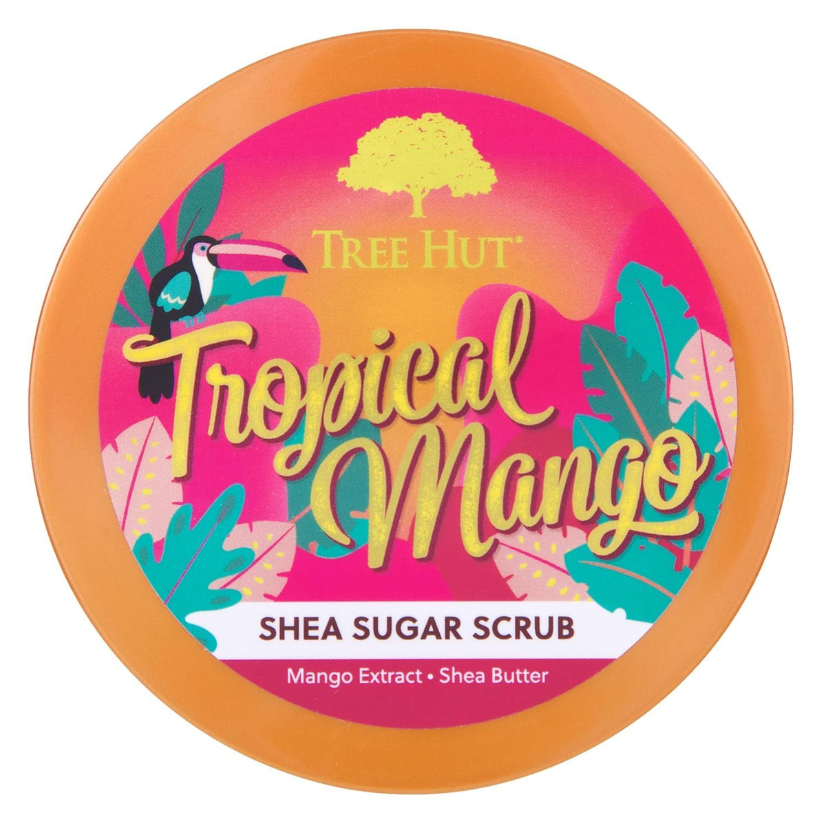 Tree Hut Body Scrub, Tropical Mango, 18 Oz