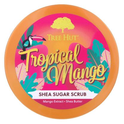 Tree Hut Body Scrub, Tropical Mango, 18 Oz