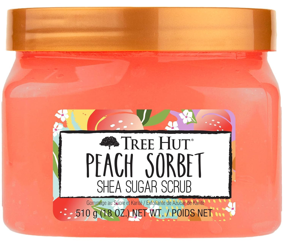 Tree Hut Body Scrub, Santal Haze, 18 Oz