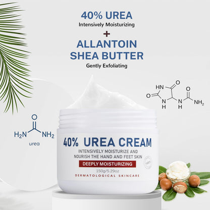 OUKEYA 40 Percent Urea Cream Hand Foot Cream for Dry Cracked Skin