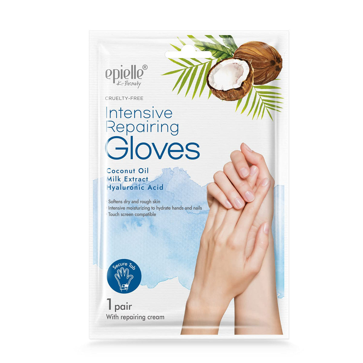 Epielle Assorted Hand Mask 5 Pairs, Deep Moisturizing Gloves for Dry, Rough Skin, Soften with Shea Butter, Self Care Gifts for Women, Spa Kit