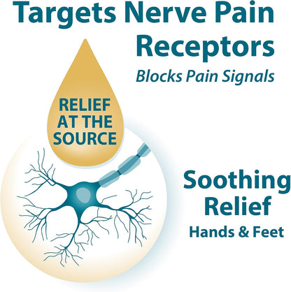 FRANKINCENSE & MYRRH Nerve Therapy Lotion,Diabetic Hands & Feet Relief, 3oz