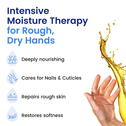 Hand Mask Gloves for Dry Cracked Hands with Coconut and Shea Butter