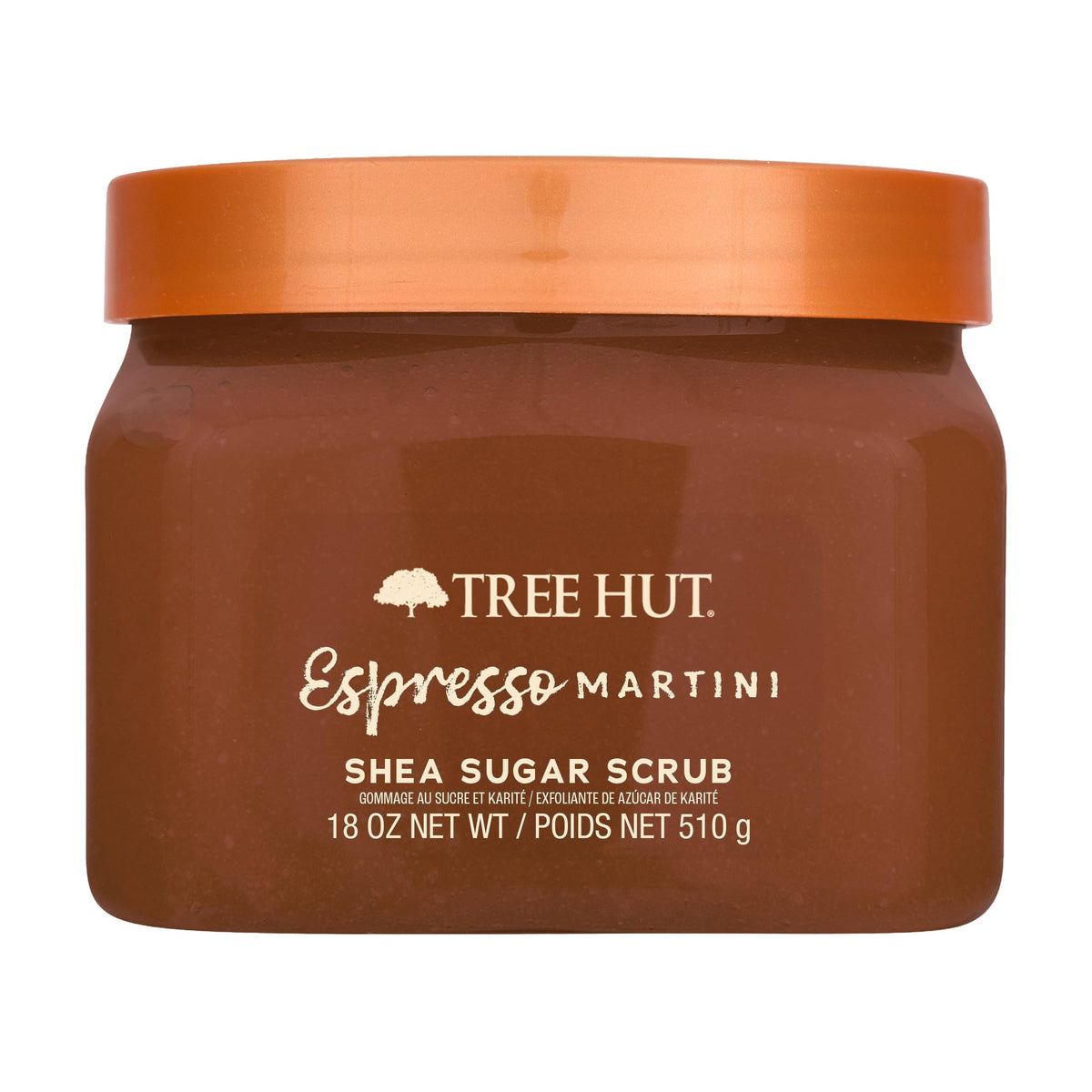 Tree Hut Body Scrub, Golden Vanilla, 18 Oz
