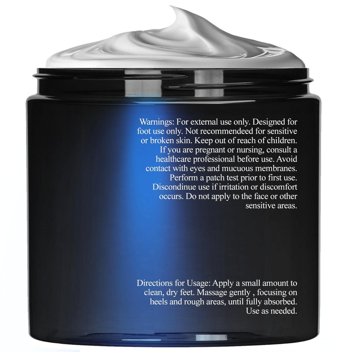 Essentially KateS Peppermint + Eucalyptus Cooling Foot Cream 8 Fl Oz – Relieves Dry, Cracked, Tired Feet – Deep Hydration with Ceramides – Non-Greasy Formula