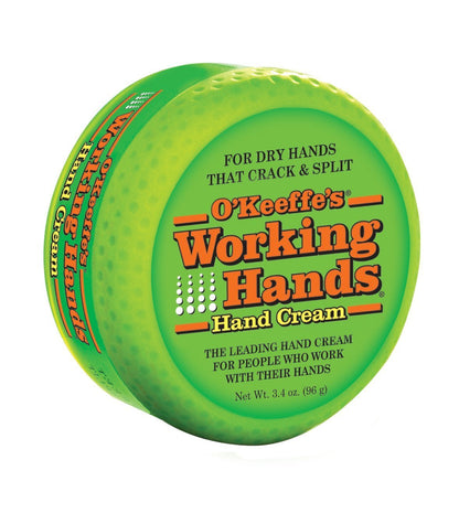O'Keeffe's Working Hands Hand Cream, 3.4 oz Jar, 1 Pack for Extreme Dryness