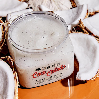 Tree Hut Body Scrub, Coco Colada, 18 Oz