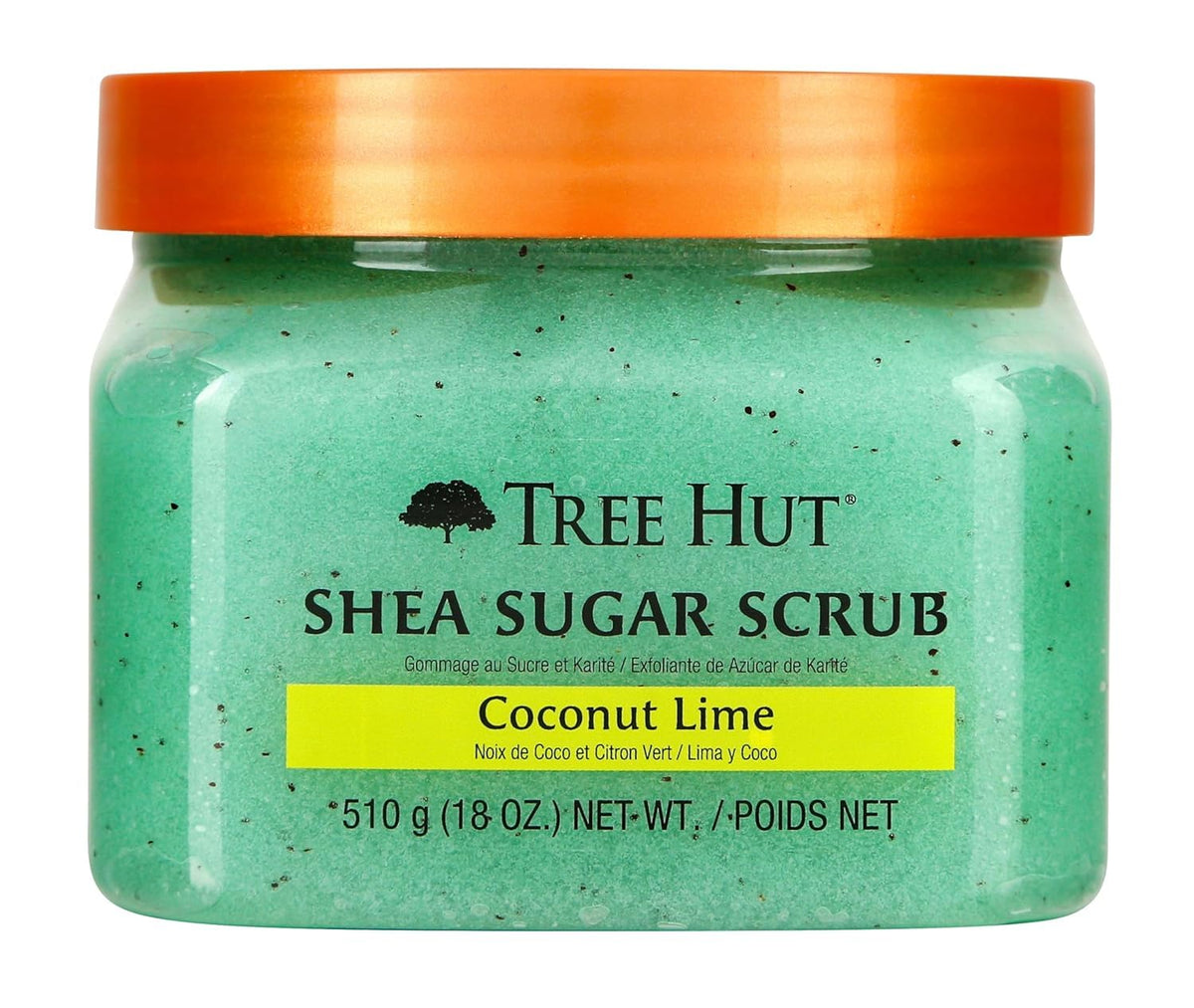 Tree Hut Body Scrub, Golden Vanilla, 18 Oz