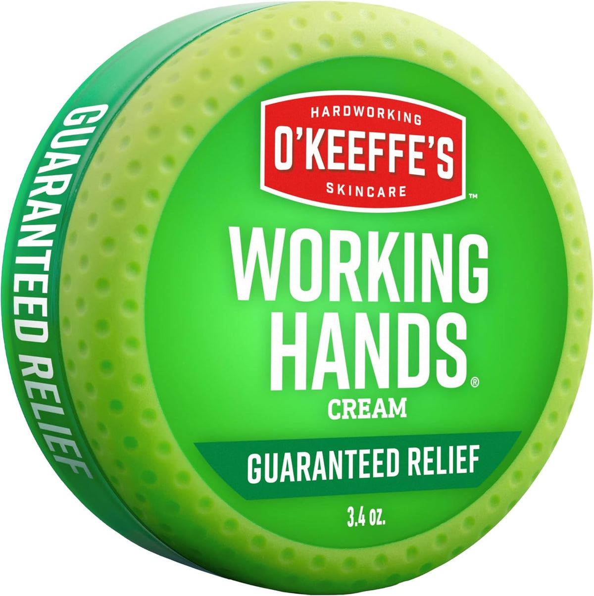 O'Keeffe's Working Hands Hand Cream, 3.4 oz Jar, 1 Pack for Extreme Dryness