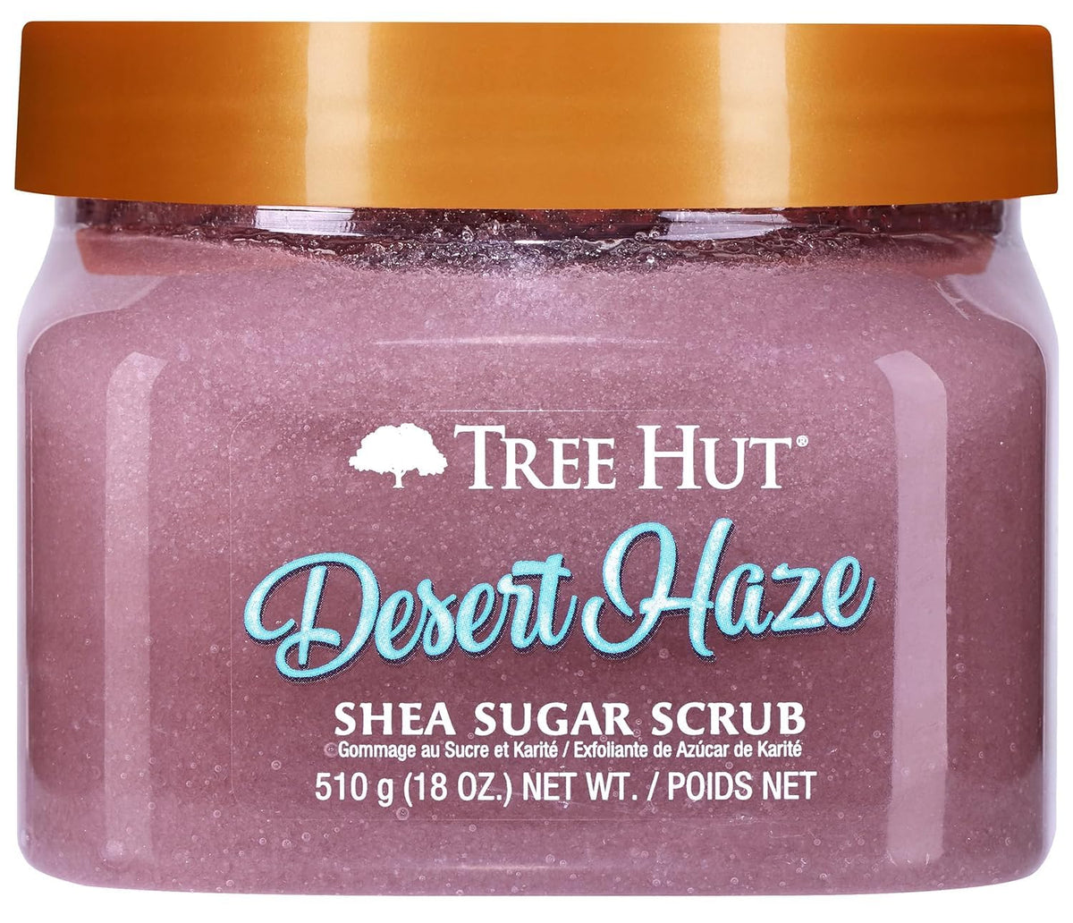 Tree Hut Body Scrub, Santal Haze, 18 Oz
